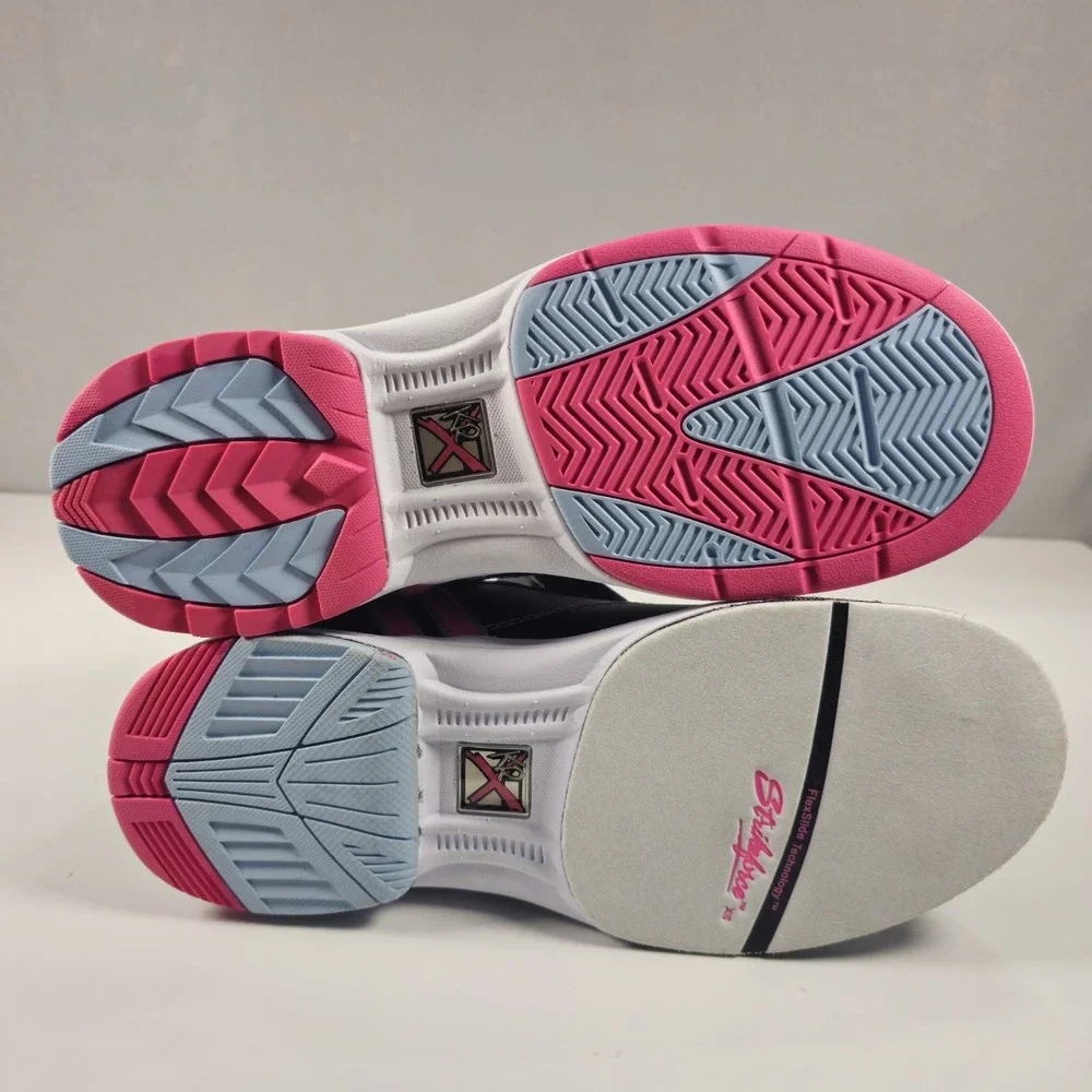Strikeforce Starr RH Women's Bowling Shoes Size 8.5 Black Pink New L-922